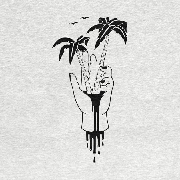 Tropical Hand by Woah_Jonny